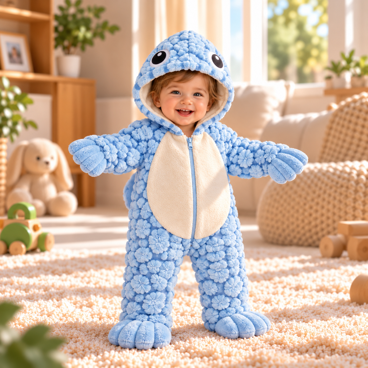 Pofbik™ Bebek – Peluş Bebek Tulumu