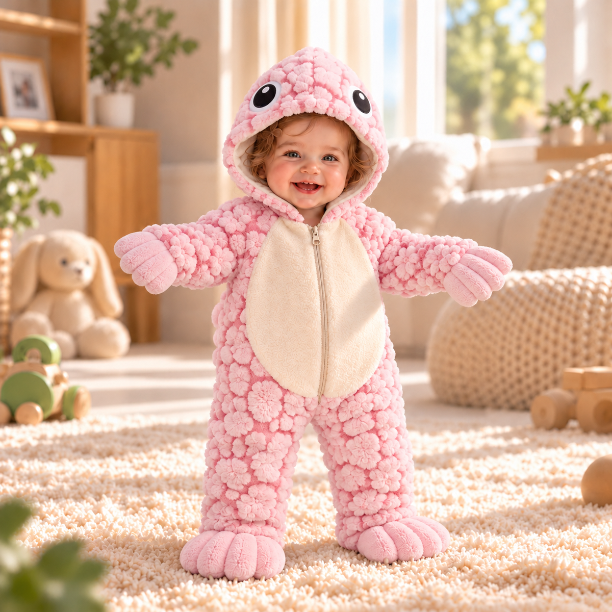 Pofbik™ Bebek – Peluş Bebek Tulumu